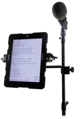 Airturn Manos Universal Ipad Mount With 8" Extension Side Mount Combo Pack