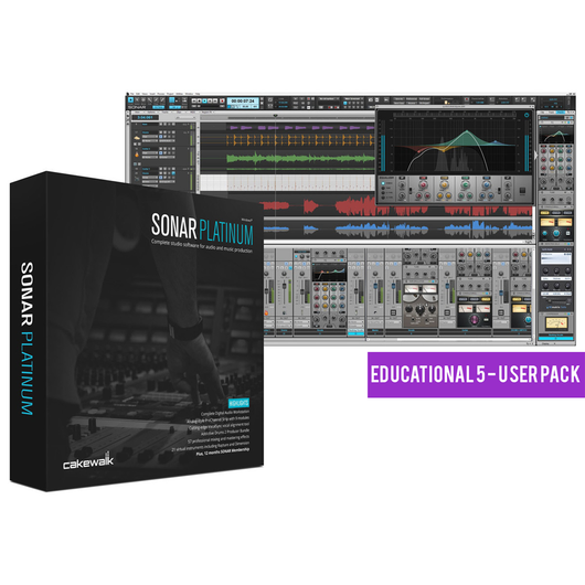 Cakewalk Sonar Platinum Educational 5-User Lab Pack