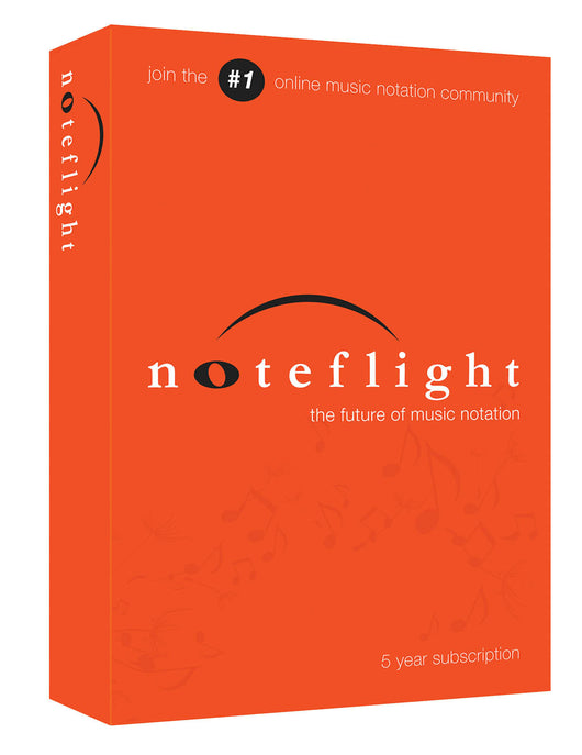 Noteflight ® 5-Year Subscription (Retail Box)