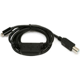 iConnectivity Lightning to USB type B iOS In-line Connection Cable
