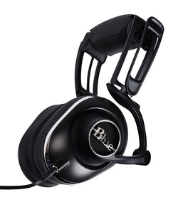 Blue Lola Ergonomically Hi-Fi Over-Ear Headphones WHITE and BLACK