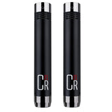 MXL Cr21 Pair Small Diaphragm Stereo Microphone Black Chrome