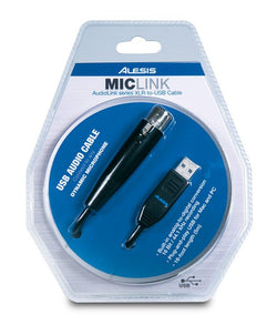 Alesis MicLink AudioLink Series XLR-to-USB Cable