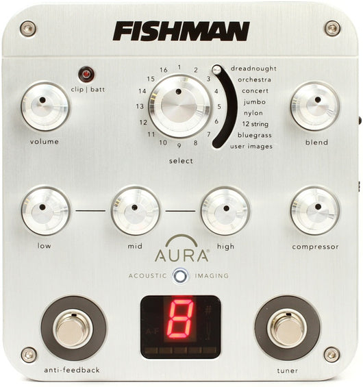 Fishman Aura Spectrum Imaging Pedal For Guitar
