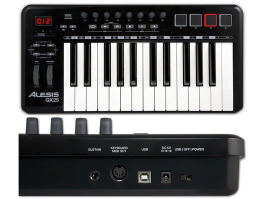 Alesis QX25 25-Key Advanced MIDI Keyboard Controller