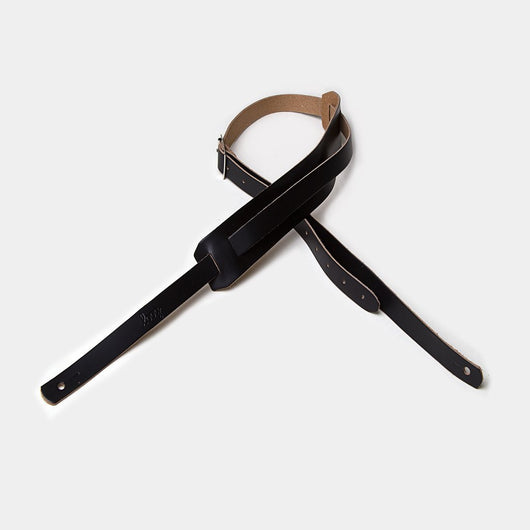 Loog Leather Black Guitar Strap