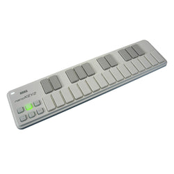 Korg nanoKEY2 White SERIES2 Slim-line USB-MIDI Controller