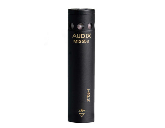 Audix M1255B Miniaturized Condenser Microphone Miniaturized High Output Condenser Microphone for Distance Miking RFI Immunity