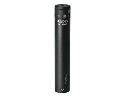 Audix M1280B Miniaturized Condenser, Microphone Miniaturized Condenser Microphone with RFI Immunity and Extended Frequency Response