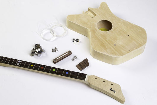 Loog Guitars Acoustic Loog II 3-Stringed Guitar Kit