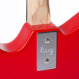 Loog Guitars Loog II Red 3-Stringed Electric Guitar Kit