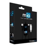 iConnectivity Mio 1-In-1-Out USB to MIDI Interface for Mac and PC
