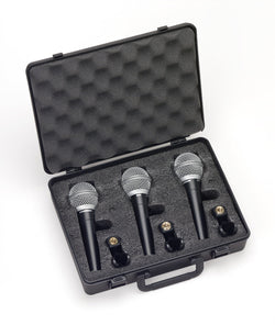 Samson Audio R21  Dynamic Vocal/Presentation Microphone 3-Pack