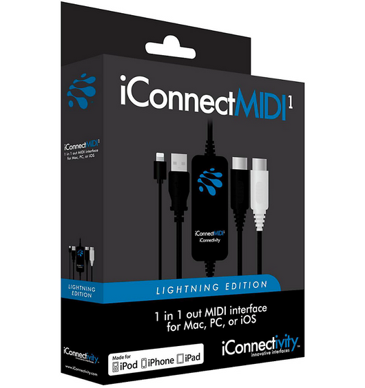 iConnectivity iConnectMIDI1 Interface Lightning Edition