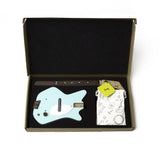 Loog Guitars Loog II Green 3-Stringed Electric Guitar Kit