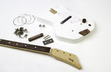 Loog Guitars Loog II White 3-Stringed Electric Guitar Kit