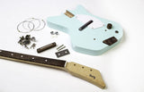 Loog Guitars Loog II Green 3-Stringed Electric Guitar Kit