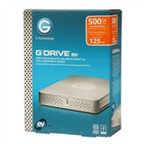 G-Technology G-DRIVE ev USB 3.0 Hard Drive with 500GB Storage