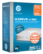 G-Technology G-DRIVE ev SSD An External Solid-State Evolution Series Drive