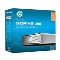 G-Technology G-DRIVE Professional External USB 3.0 Hard Drive – Up to 3000GB Storage