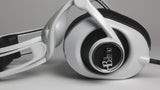 Blue Lola Ergonomically Hi-Fi Over-Ear Headphones WHITE and BLACK
