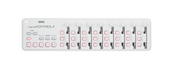 Korg nanoSERIES2 Slim-line nanoKONTROL2 – White USB-MIDI Controller