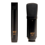 MXL 440/441 Recording Condenser Mic Kit (2 Microphones) Recording Ensemble